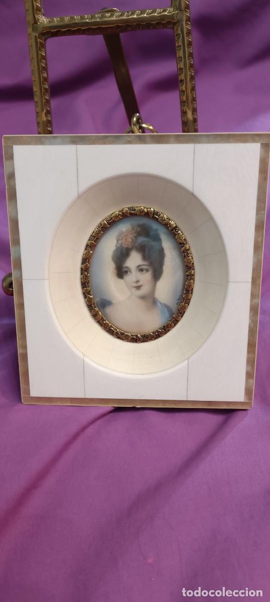 Arte: Miniatura al &oacute;leo Madame Moers - Foto 1