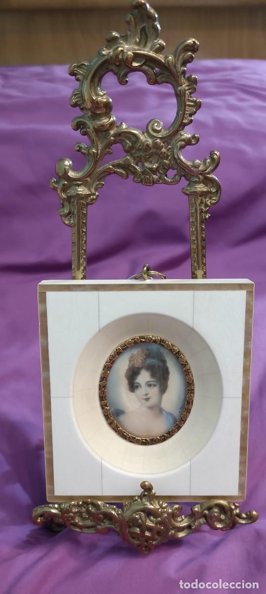 Arte: Miniatura al &oacute;leo Madame Moers - Foto 3