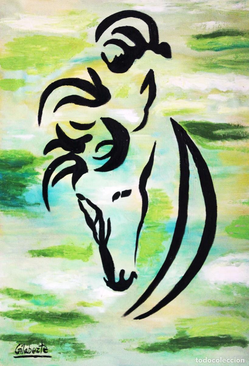 Arte: Caballo obra de Mercedes Gilaberte