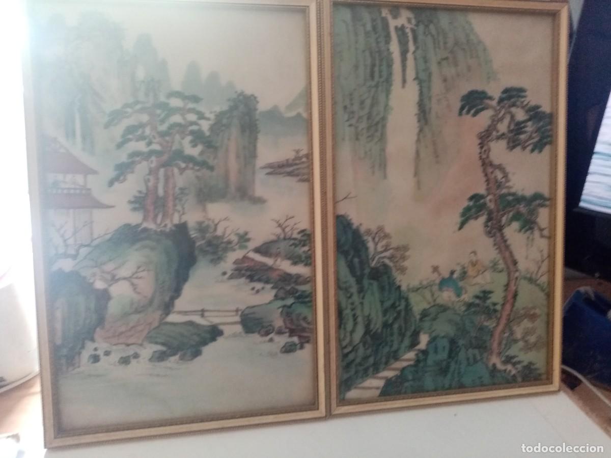Arte: PINTURA CREO CHINA SOBRE SEDA