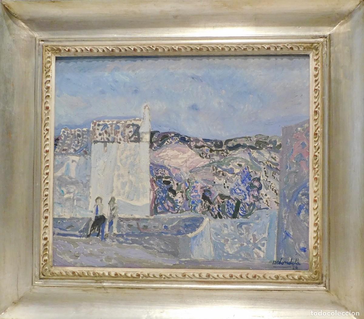 Arte: REDONDELA, AGUST&Iacute;N. &Oacute;LEO SOBRE LIENZO. ENMARCADO