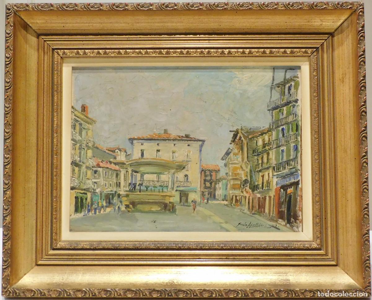 Kunst: JES&Uacute;S APELL&Aacute;NIZ &Oacute;LEO SOBRE TABLEX EN MARCADO