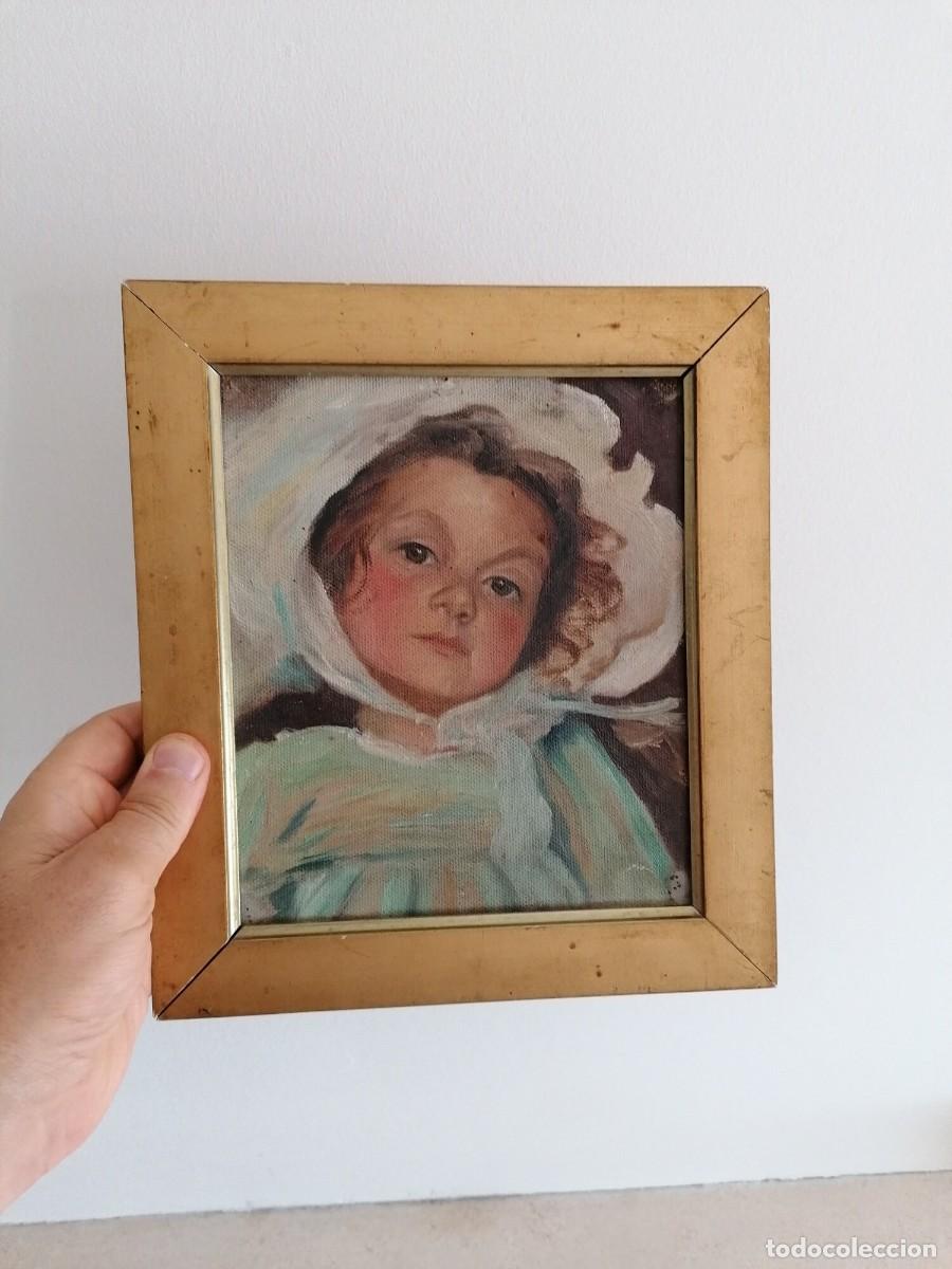 Arte: &Oacute;leo antiguo, ano circa 1900