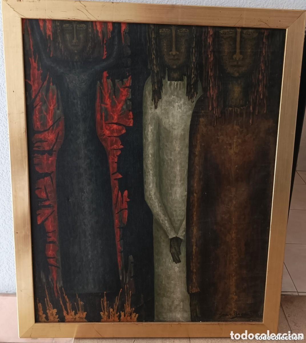 Art: &Oacute;leo sobre lienzo , firmado Joan Brotat i Vilanova,92X73 cm,Joan Brotat i Vilanova (Barcelona,,1920)