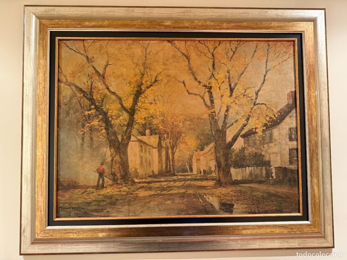 Arte: Cuadro Robert Wood 53 Paisaje Oto&ntilde;al