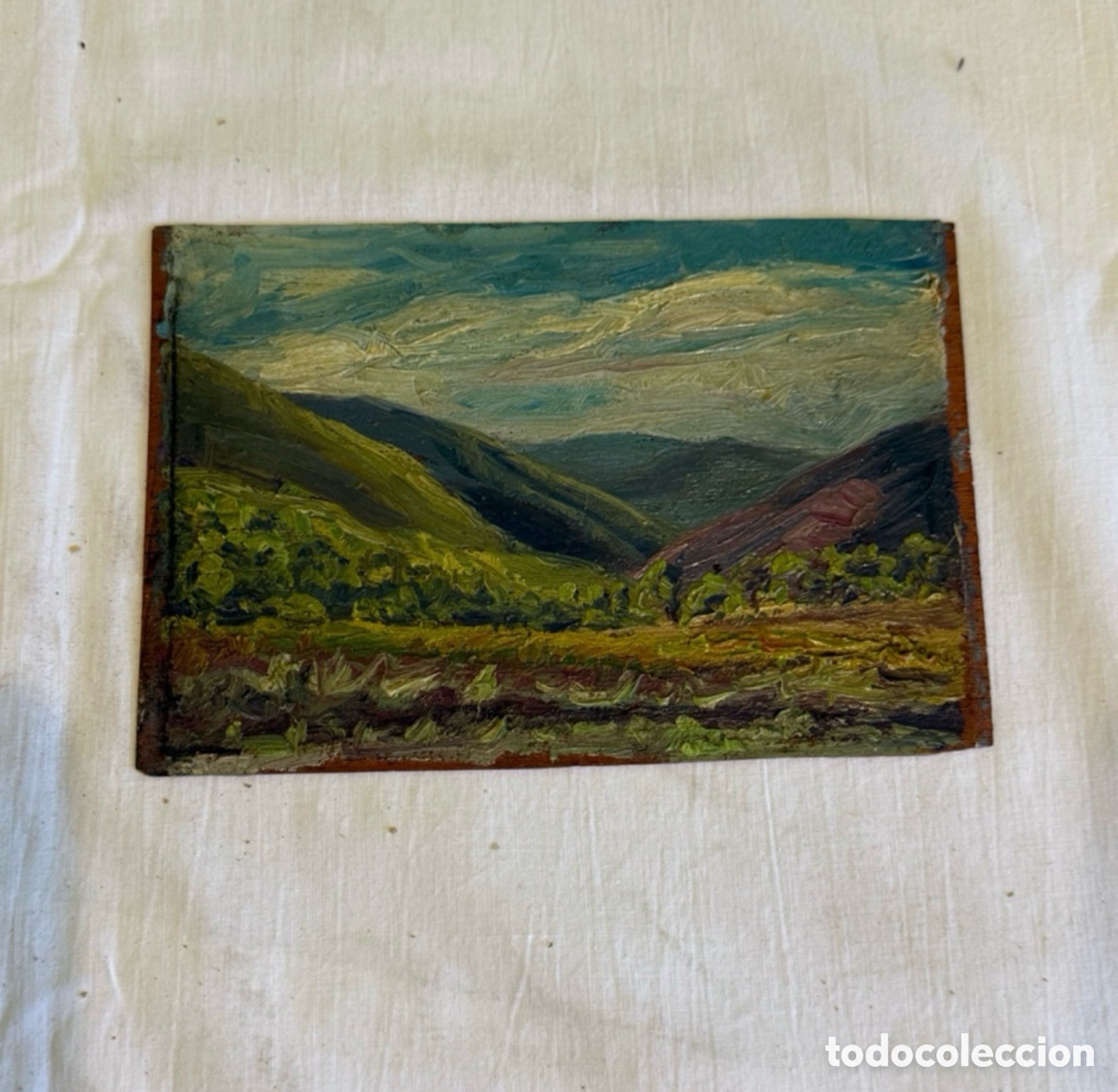 Art: Arturo Mart&iacute;nez Cabezas retrato femenino &oacute;leo original pintura espa&ntilde;ola siglo XX