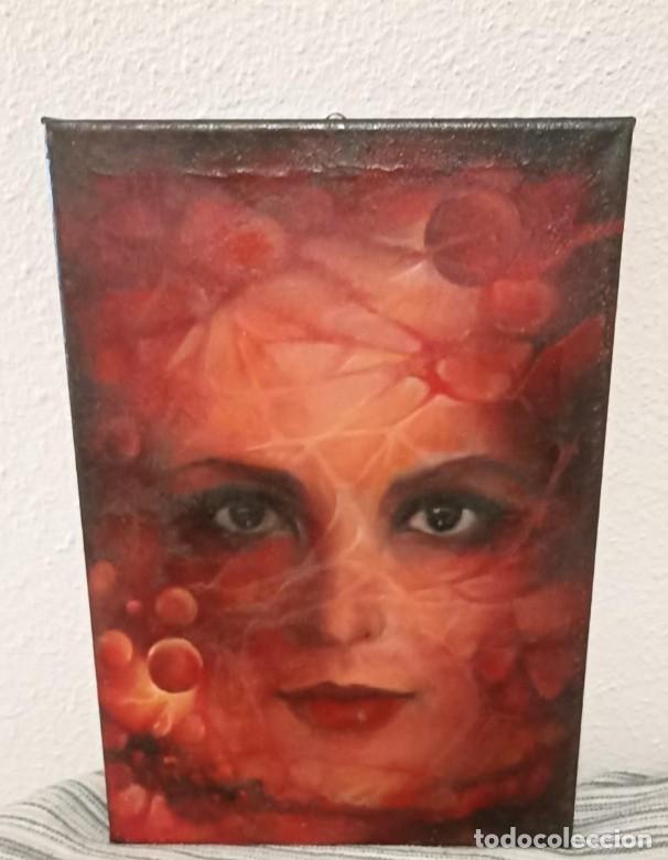 Arte: OLEO PINTADO SOBRE LIENZO POR LA ARTISTA POLACCA B&Aacute;RBARA ADAMCZYK,CON CERTIFICADO DE AUTENTICIDAD