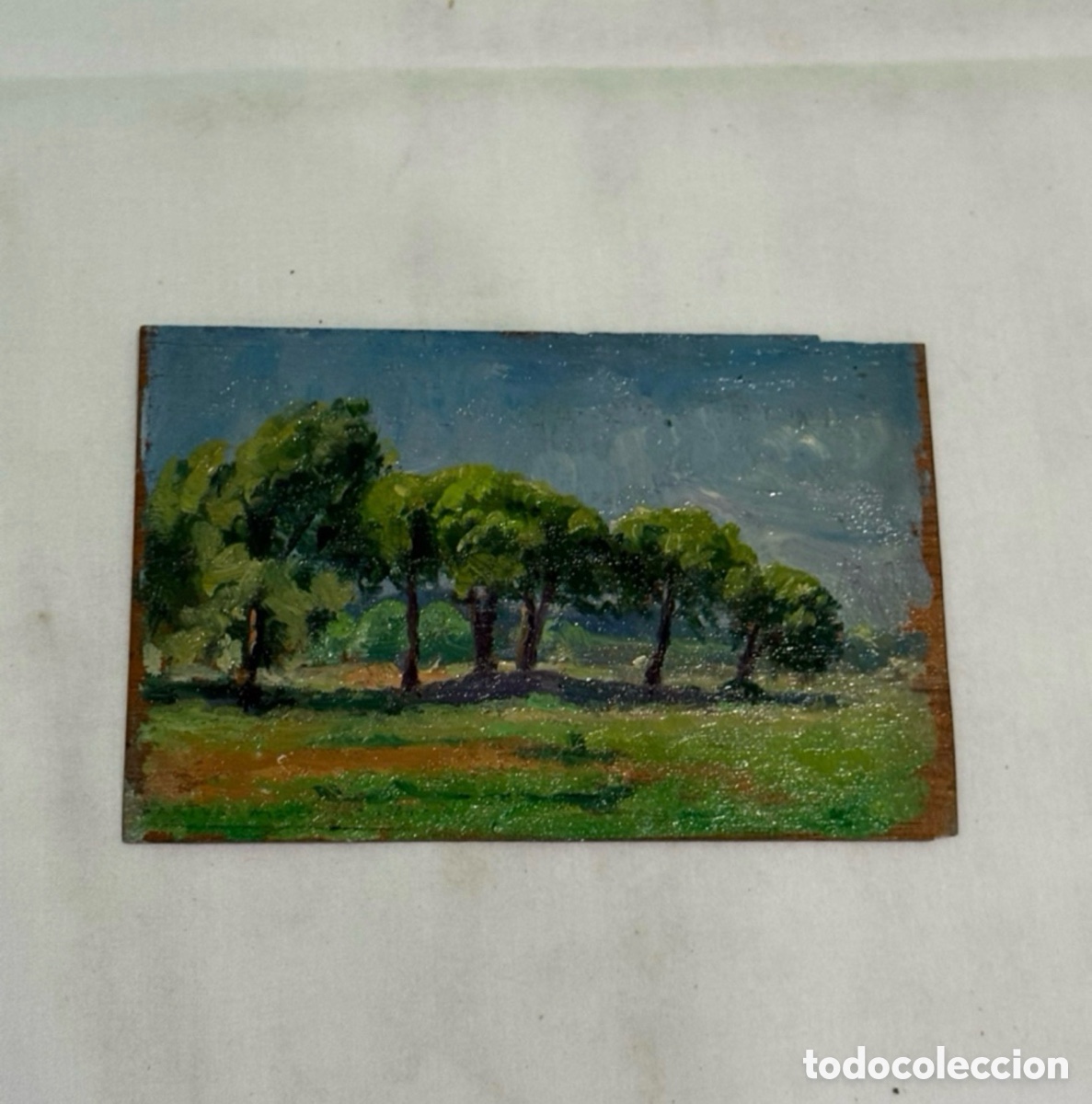 Art: ARTURO MARTINEZ (VALENCIA 1899 - BARCELONA) OLEO SOBRE TABLEX