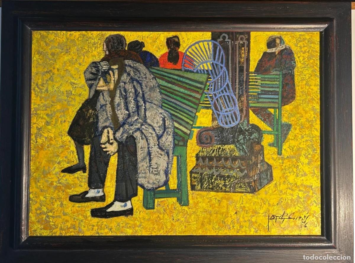 Arte: Jordi Cur&ograve;s Ventura, &oacute;leo sobre tela