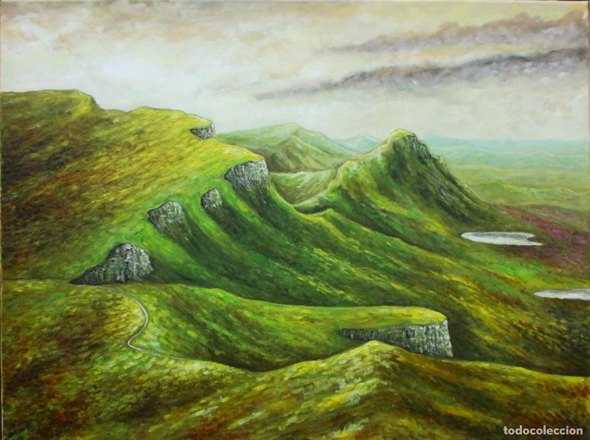 Arte: Luz de verano, &oacute;leo sobre lienzo 92 X 73 cm - Yolanda Molina Bra&ntilde;as - Certificado