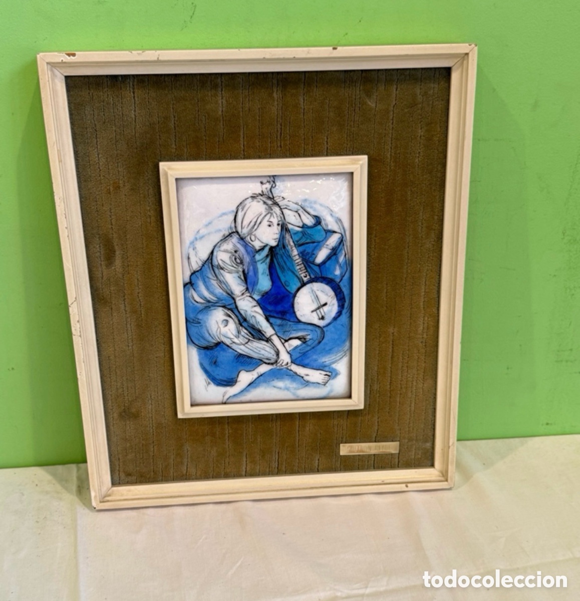 Arte: Esmalte sobre bronce. Sheldon Schoneberg 'The Angel of Bleekwer street