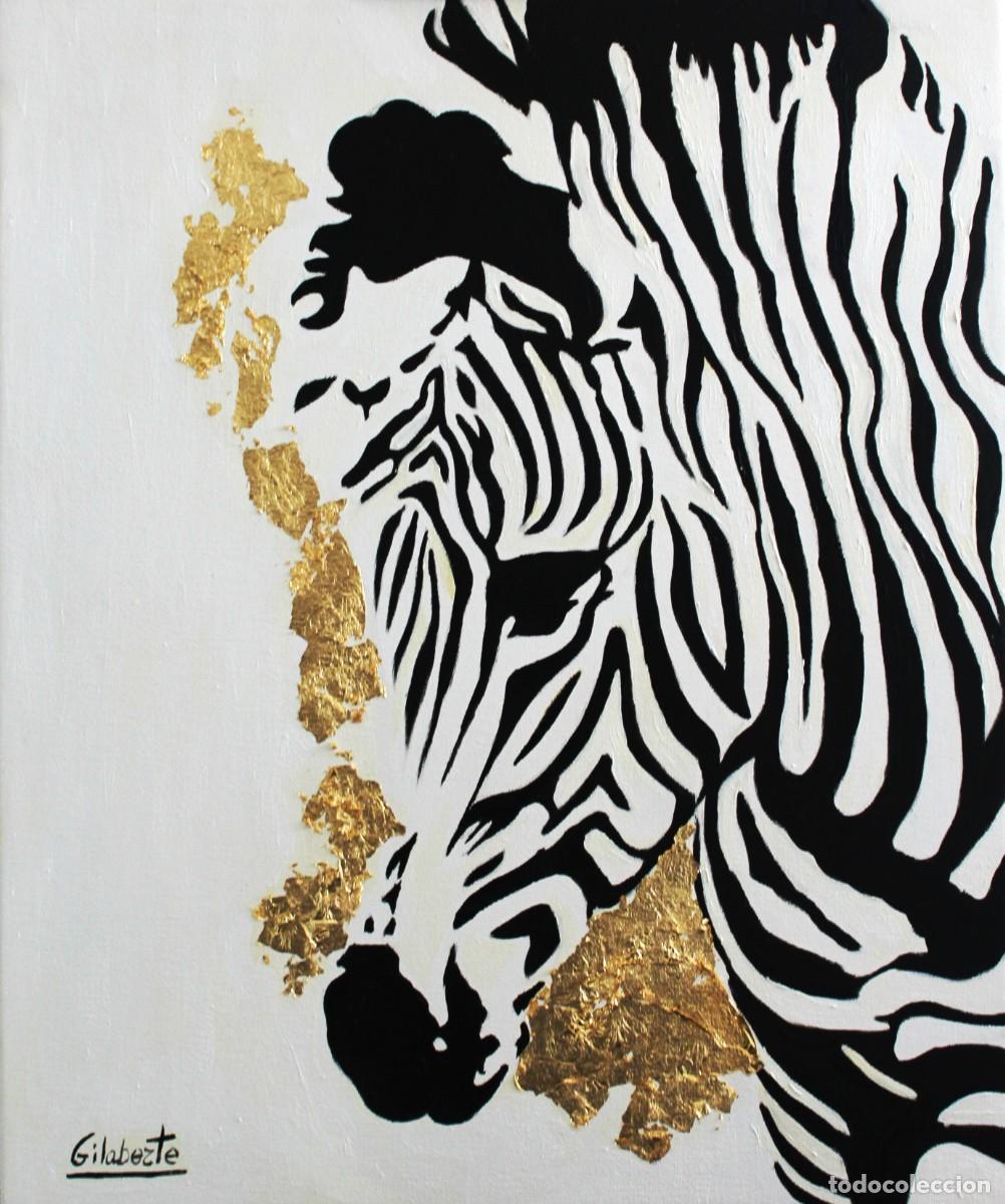 Arte: Cebra obra de Mercedes Gilaberte