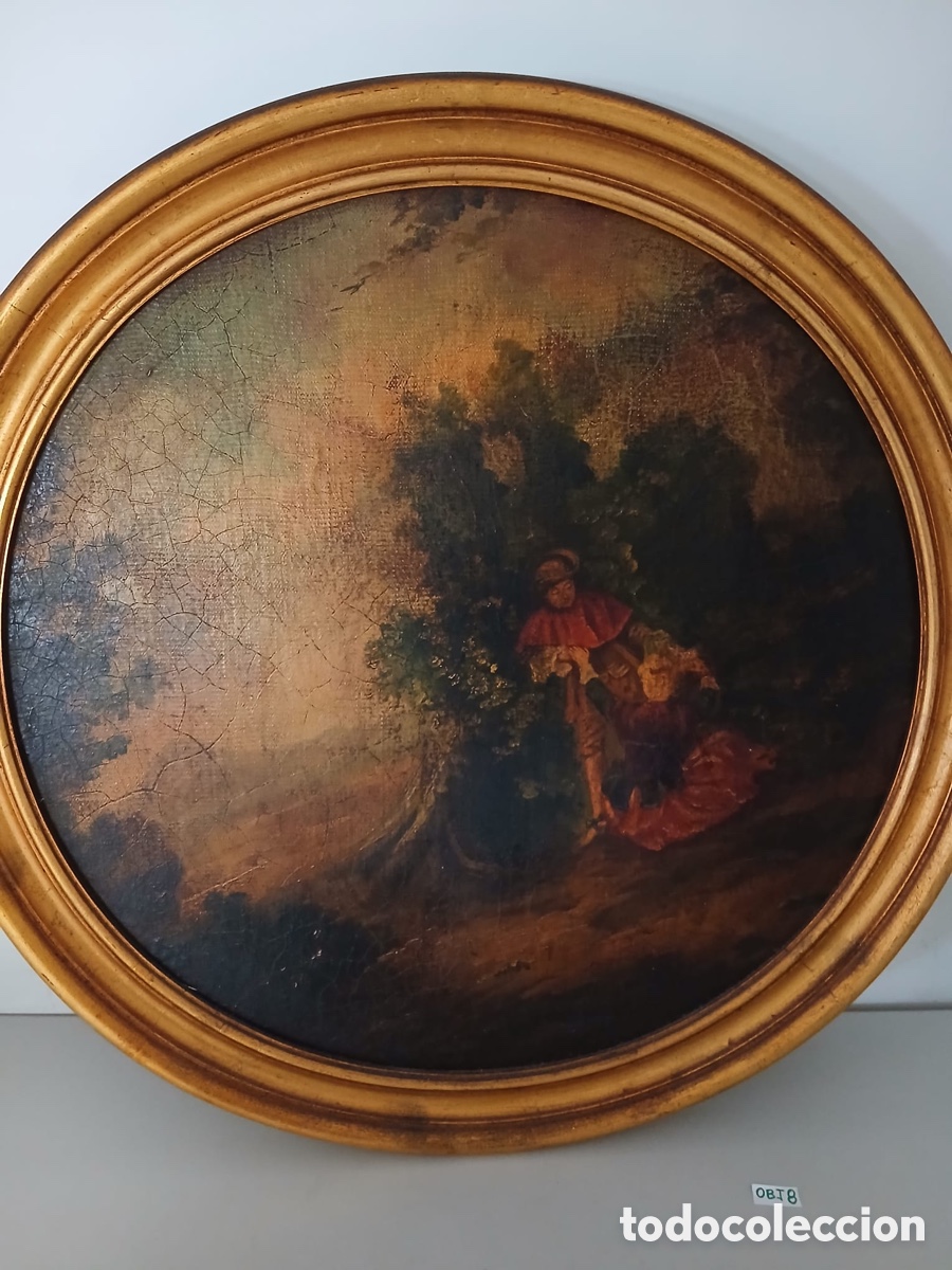 Arte: Antiguo &oacute;leo sobre tabla - Foto 2