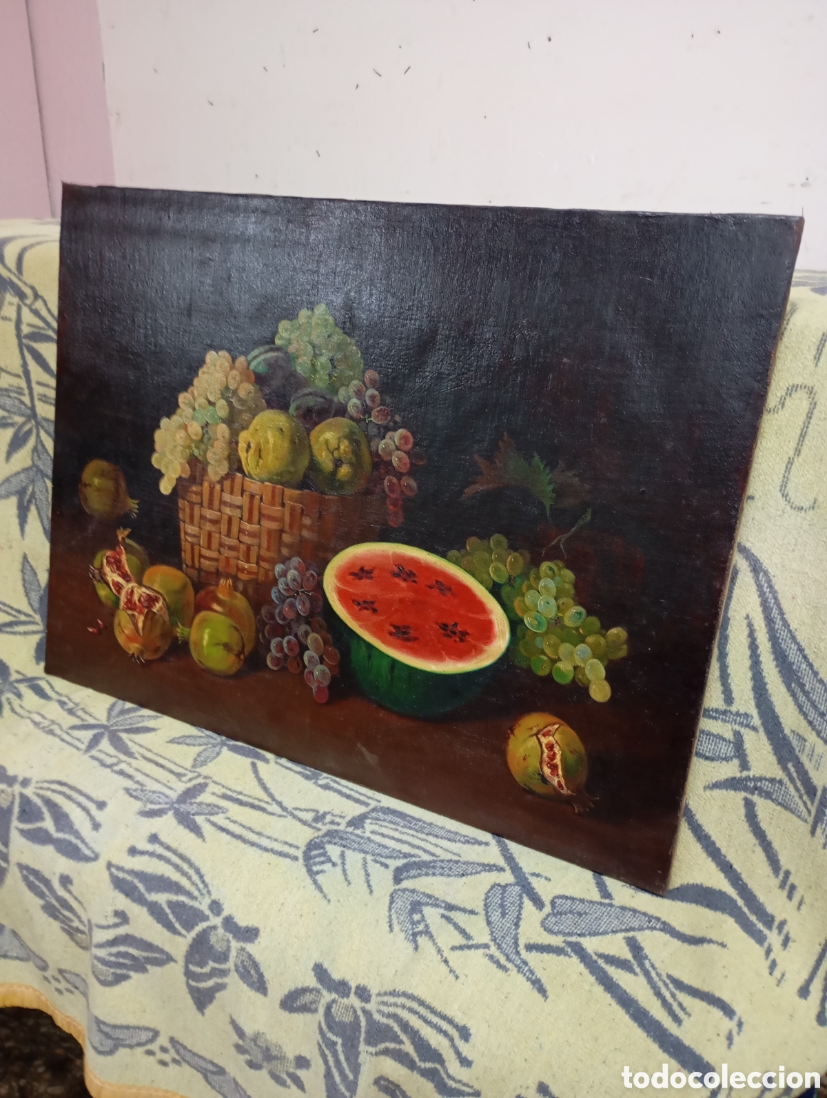 Arte: PINTURA OLEO BODEGON S.XIX