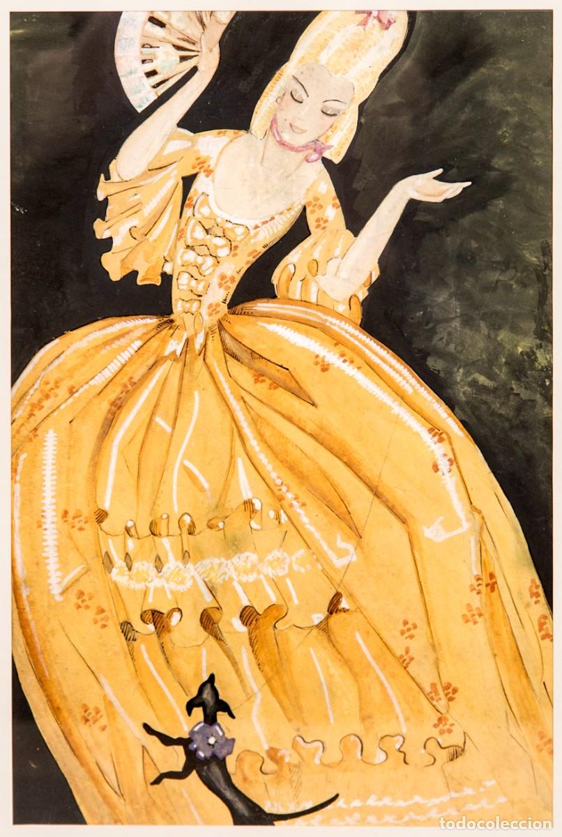 Arte: ILUSTRACI&Oacute;N ORIGINAL ART DEC&Oacute; - Foto 2