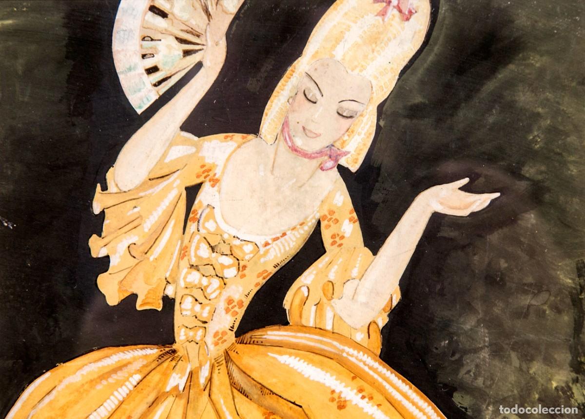 Arte: ILUSTRACI&Oacute;N ORIGINAL ART DEC&Oacute; - Foto 3