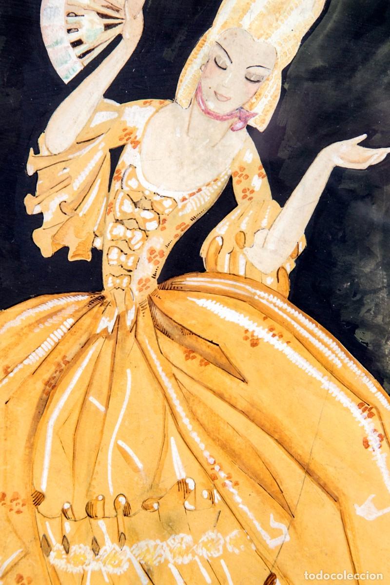 Arte: ILUSTRACI&Oacute;N ORIGINAL ART DEC&Oacute; - Foto 5