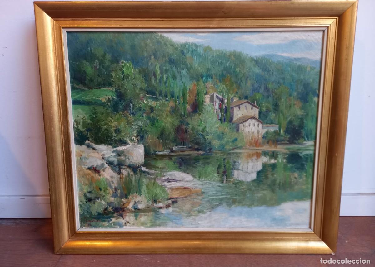 Arte: El Moli del Galobart-pont de Cabianas- Josep Ventosa Dom&egrave;nech (Barcelona, 1897 &ndash; Mallorca, 1982)1938