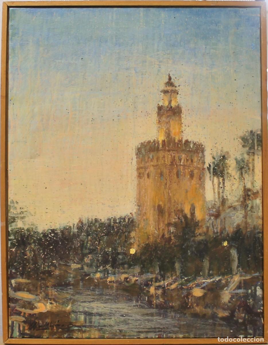 Arte: Torre del Oro - Mej&iacute;as - &Oacute;leo sobre lienzo
