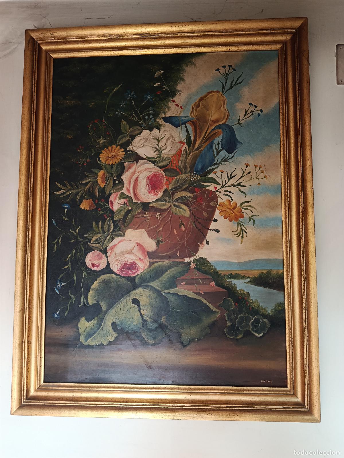 Arte: cuadro pintado sobre tela a mano