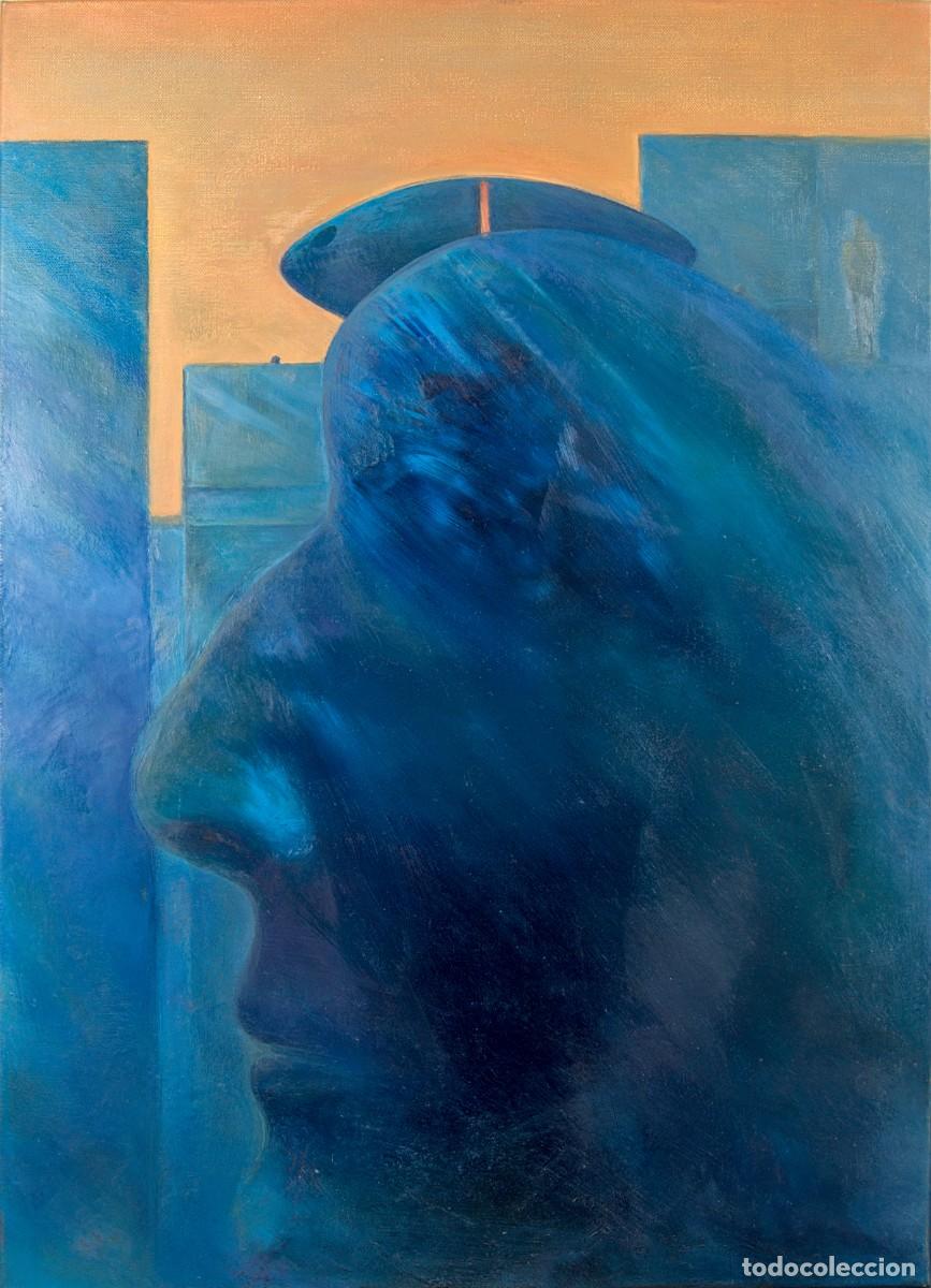 Arte: Dina Rozen - Cuadro &Oacute;leo Original - &rdquo;Observers&rdquo; (2024) - Retrato Surrealista - Gran Formato 80x60