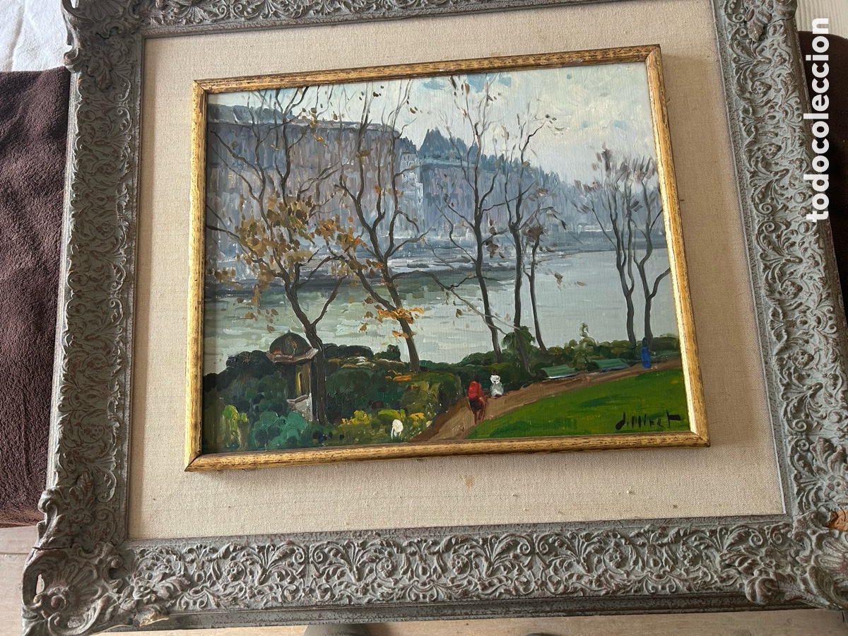 Arte: Oleo Josep Miret ,Paris