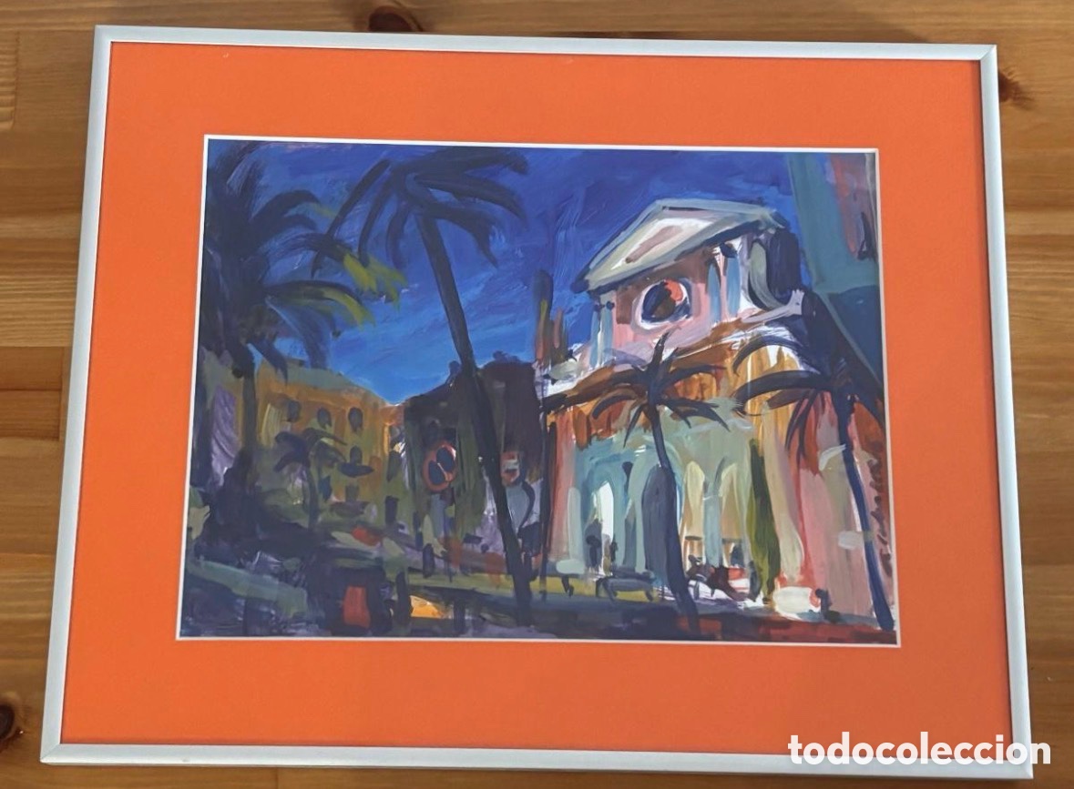 Arte: Anselm Cab&uacute;s Torra (2006) - Pla&ccedil;a de les Neus (Esgl&eacute;sia) de Vilanova i la Geltr&uacute; + hoja biografica