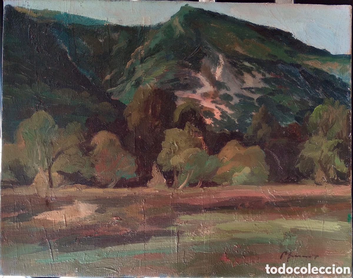 Arte: Antonio Manzanares . Paisaje de Mallorca