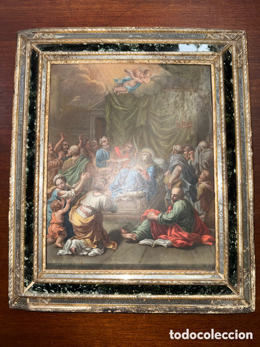 Arte: &Oacute;LEO SOBRE COBRE SIGLO XVIII