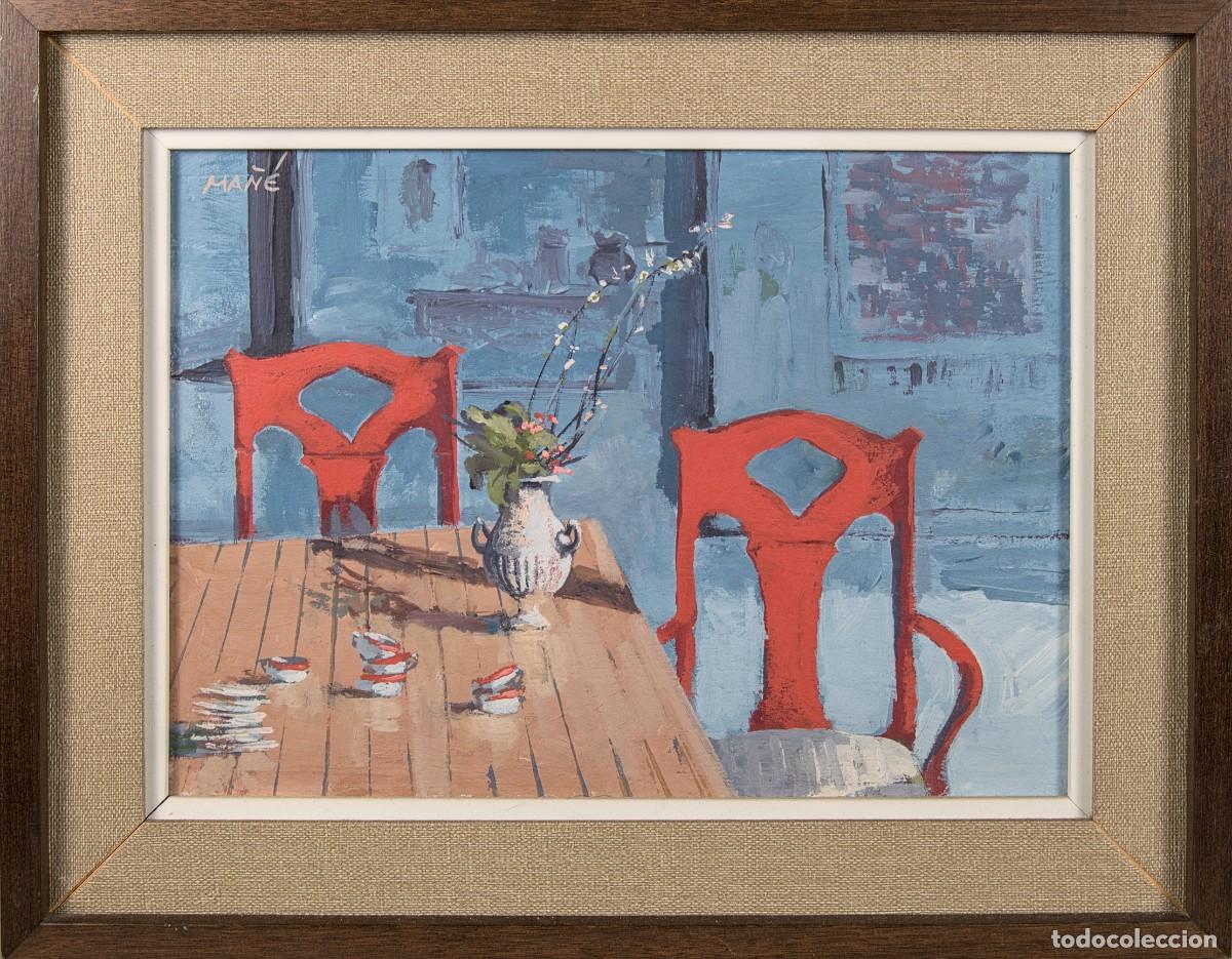 Arte: PABLO MA&Ntilde;&Eacute; GARZ&Oacute;N (1921-2004) / &rdquo;LA SOLEDAD DE LAS COSAS&rdquo; / &Oacute;LEO SOBRE LIENZO / INTELECTUALISMO