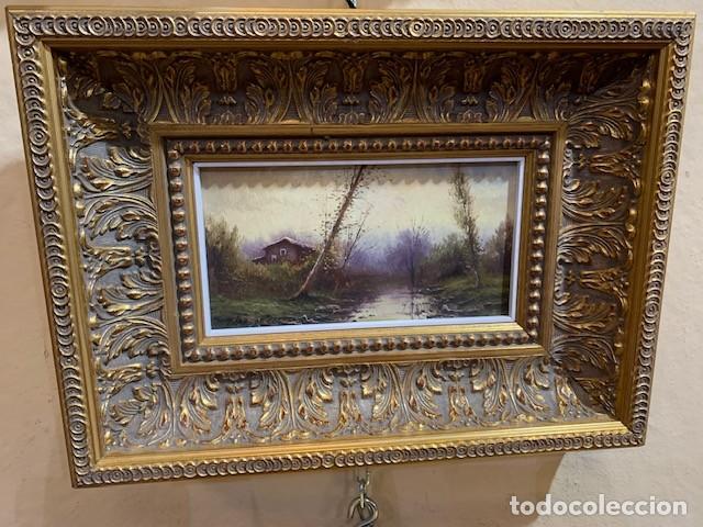 Arte: Pareja de oleos del pintor Diaz de Cerio