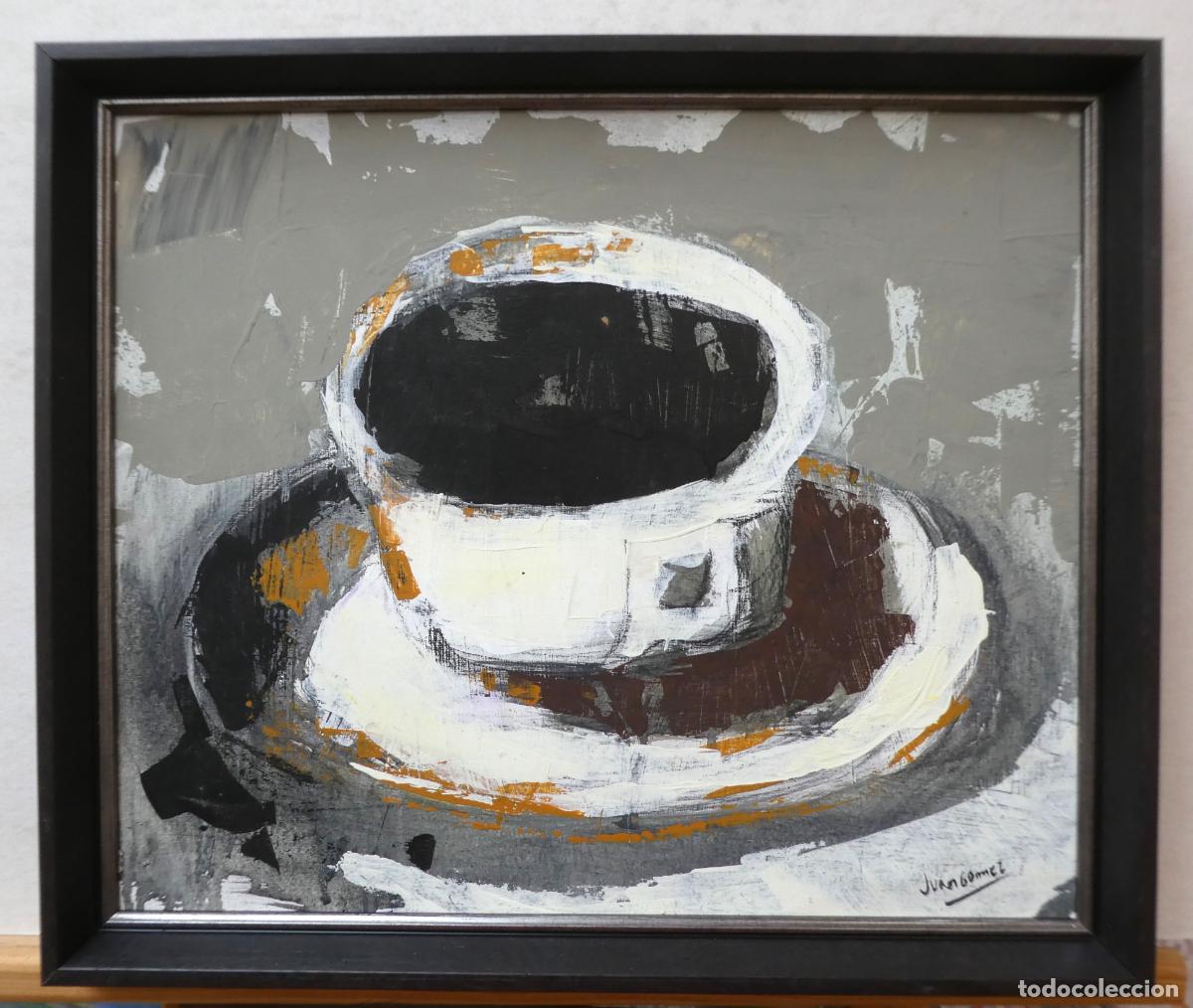 Arte: Oleo de Juan Gomez, mide 43X37 cm. y 47X40 cm con marco