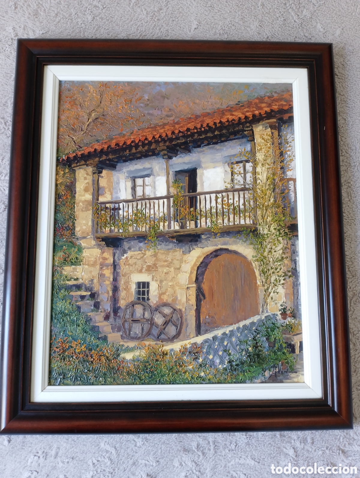 Arte: Cuadro al &oacute;leo t&eacute;cnica empaste - Foto 2