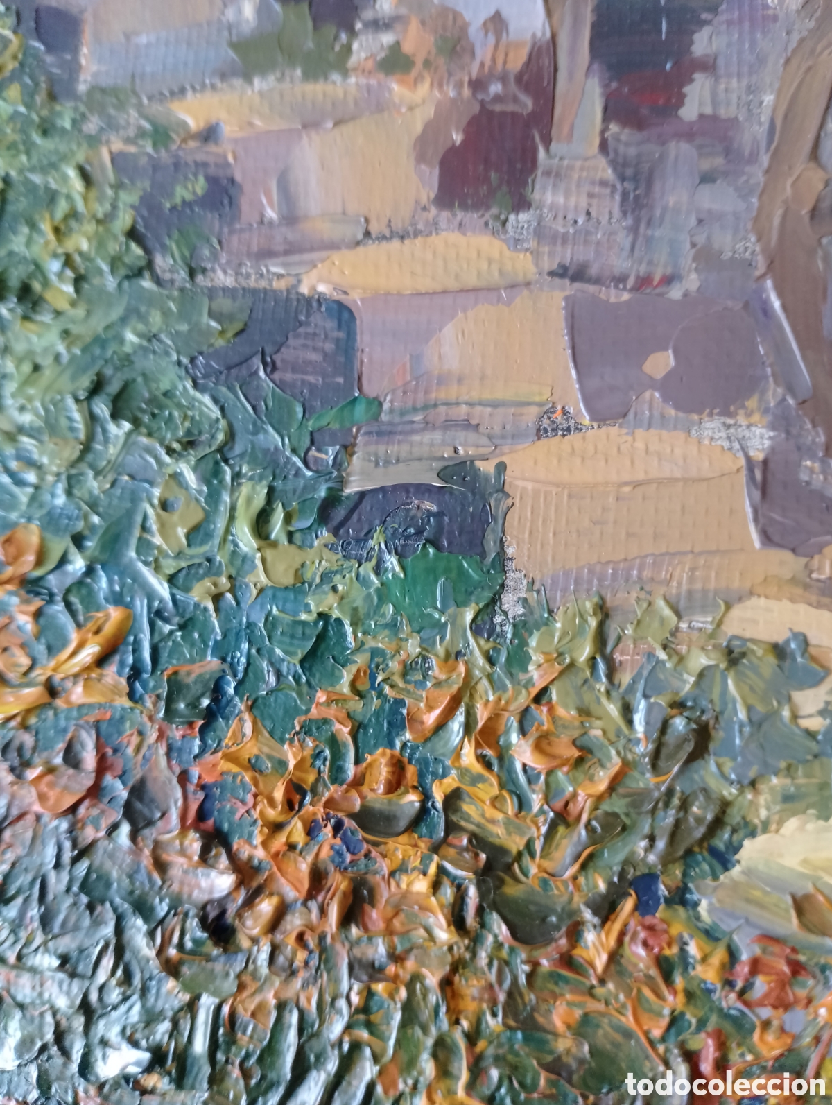 Arte: Cuadro al &oacute;leo t&eacute;cnica empaste - Foto 5