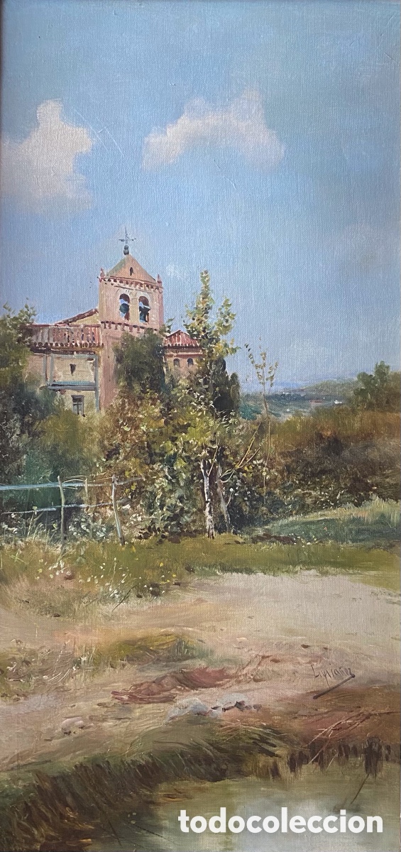 Arte: Oleo s/lienzo Jos&eacute; Lupia&ntilde;ez y Carrasco