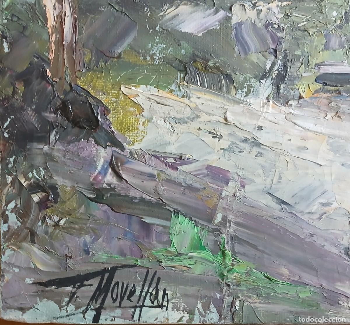 Arte: Oleo pintor vasco Pedro Movellan - Foto 2