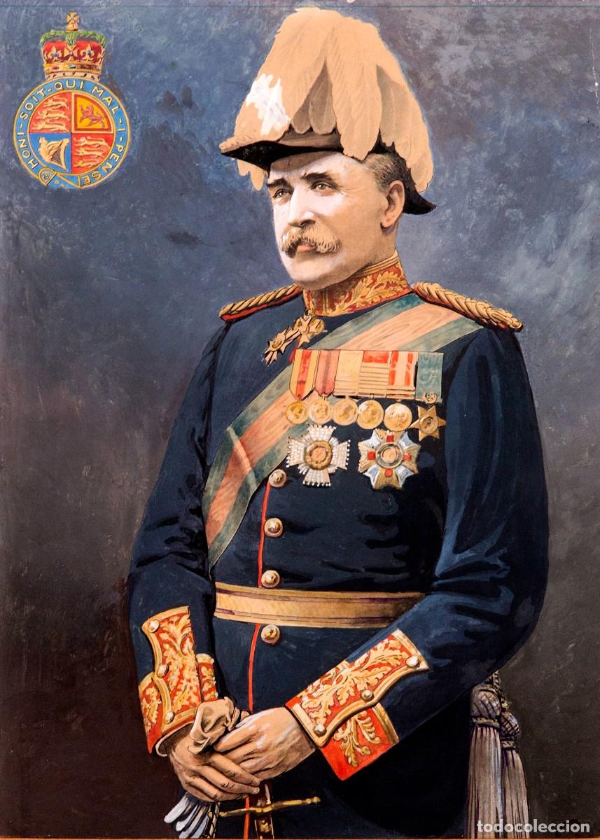 Arte: JOS&Eacute; CUCHY - PORTADA ORIGINAL PARA REVISTA LA GUERRA ILUSTRADA - 1905