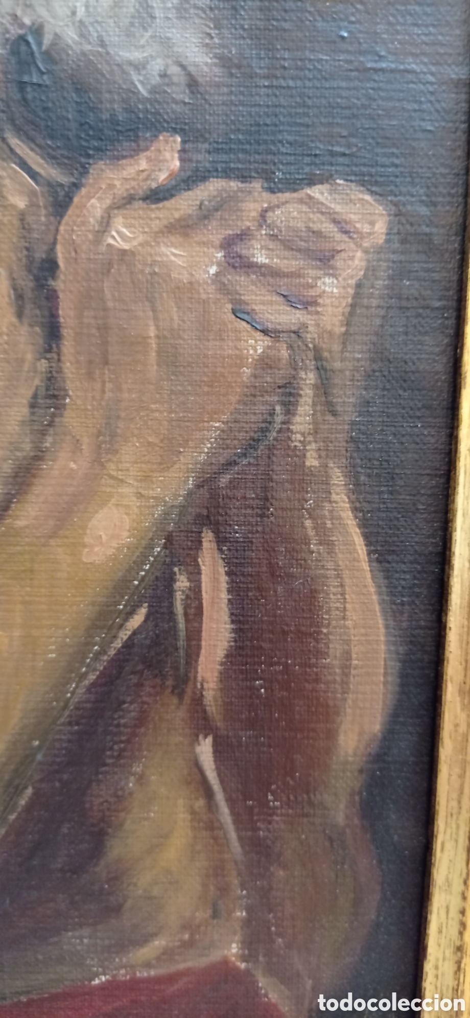 Arte: Oleo sobre tablex. Cpa RF - Foto 5