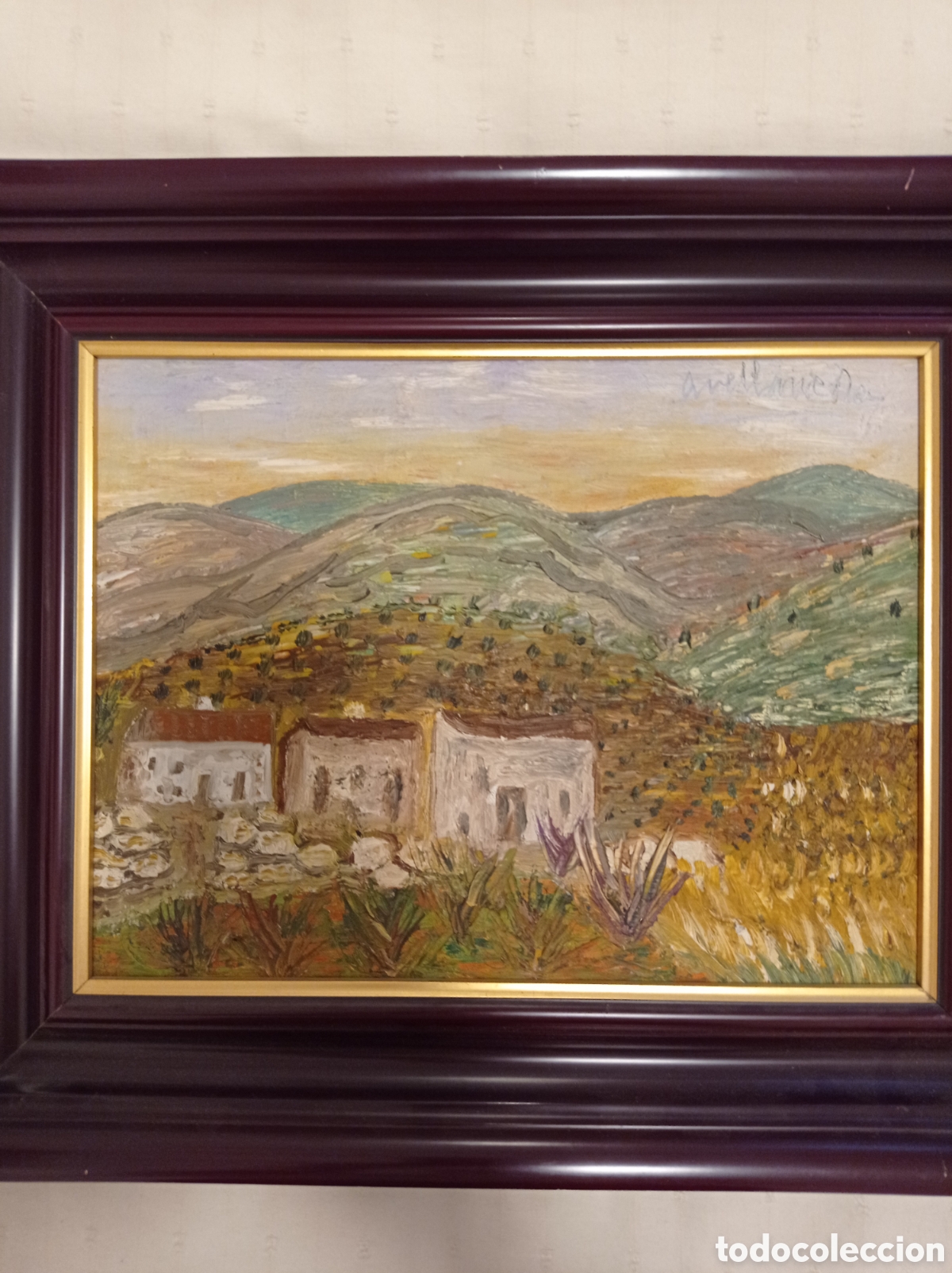 Arte: Oleo Firmado. Paisaje