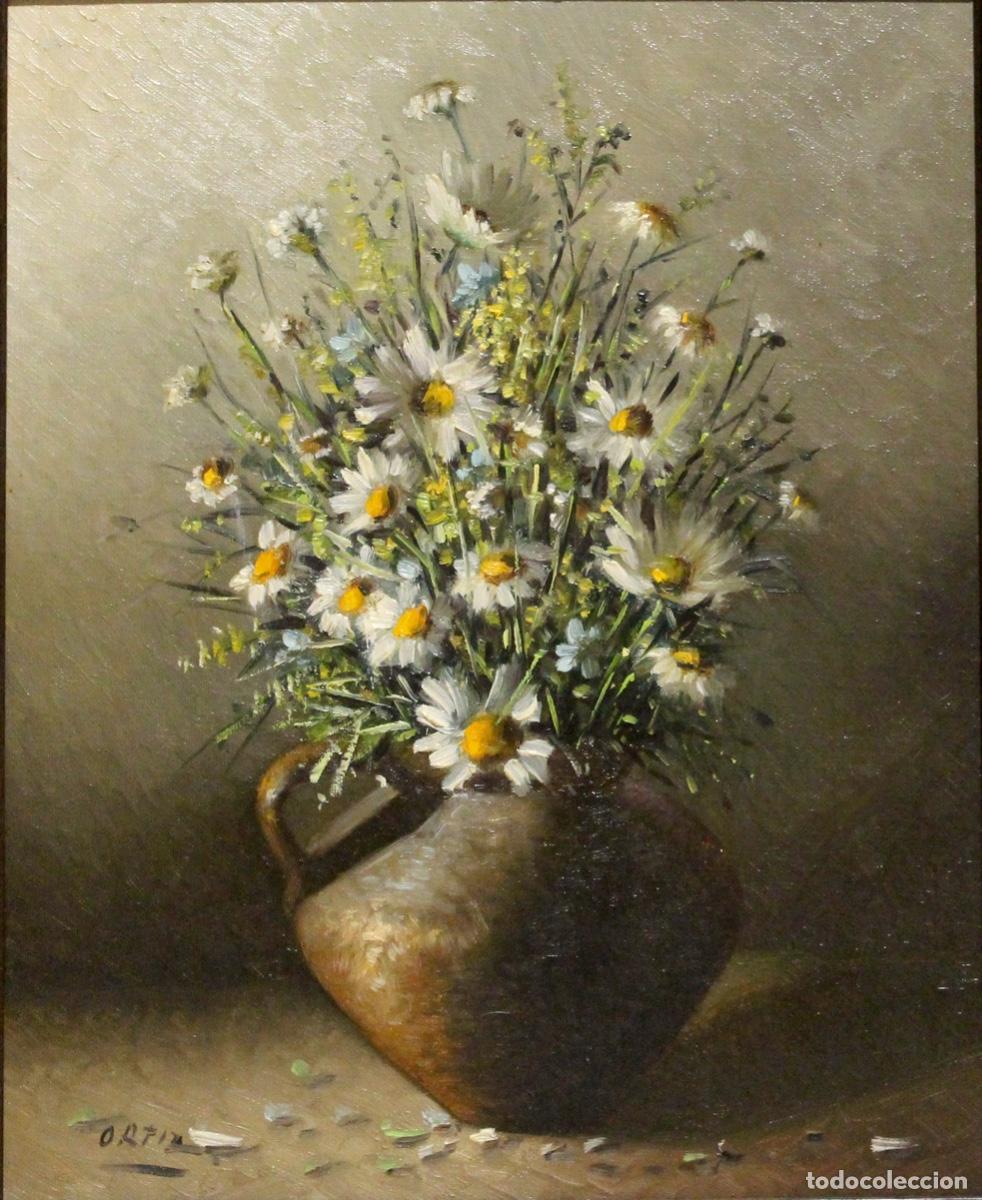 Arte: &rdquo;Flores II&rdquo; de Jos&eacute; Mar&iacute;a Ort&iacute;z Gonz&aacute;lez