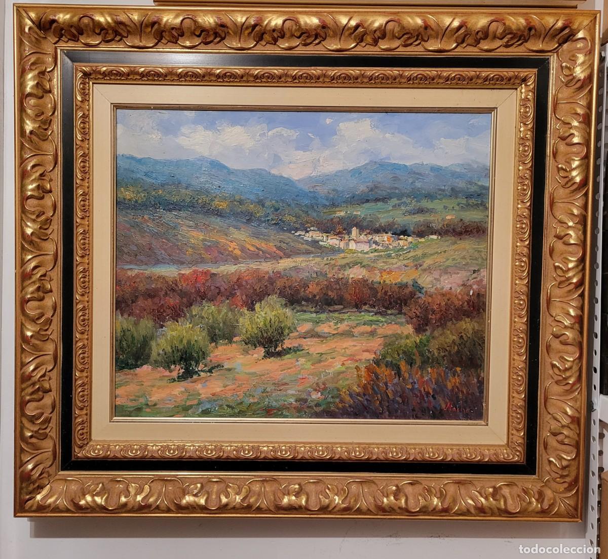 Arte: &Oacute;leo sobre lienzo firmado pintor