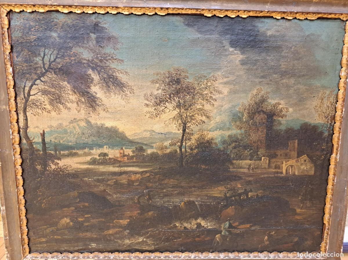 Arte: Escuela Espa&ntilde;ola Paisaje Siglo XVIII