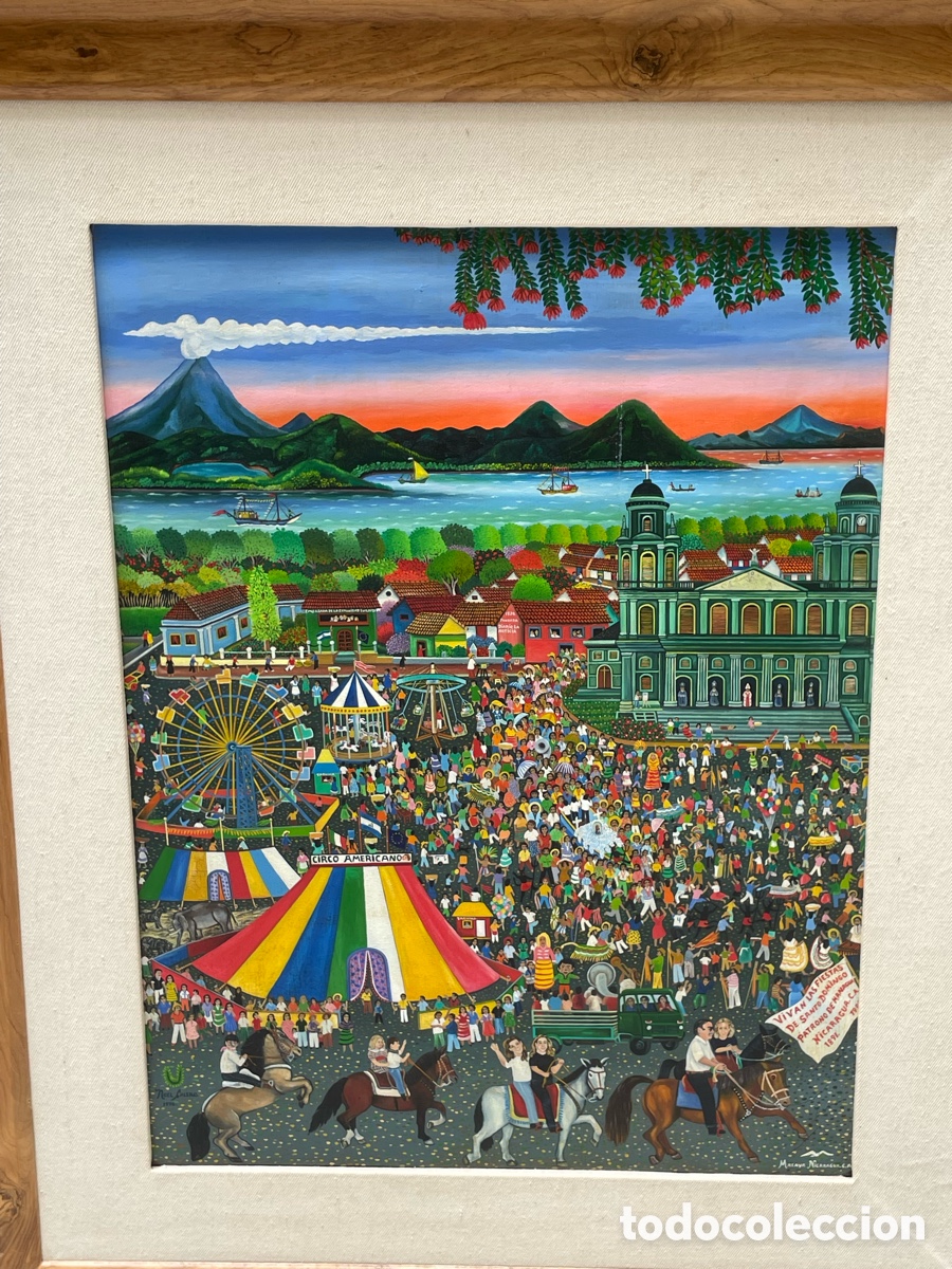 Arte: &Oacute;leo sobre lienzo Noel Calero - Foto 4