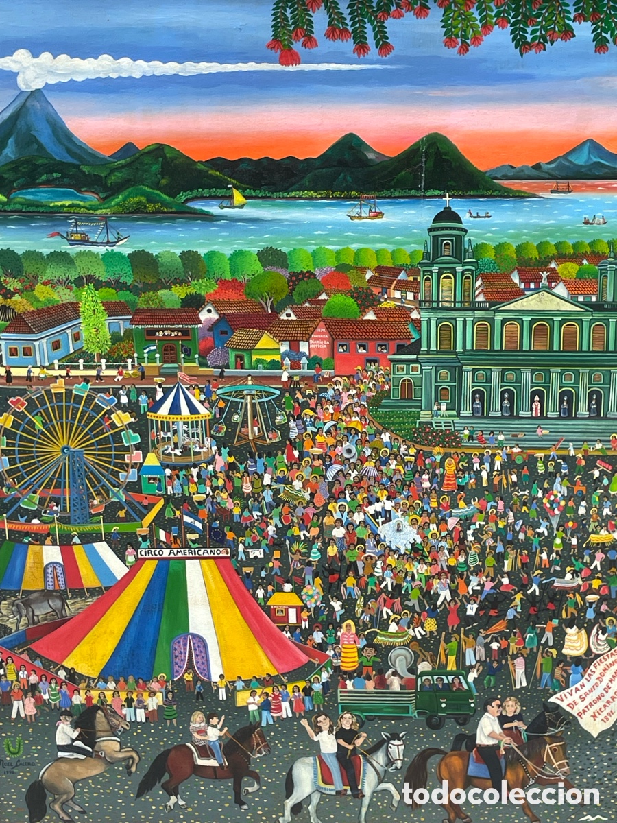 Arte: &Oacute;leo sobre lienzo Noel Calero - Foto 5