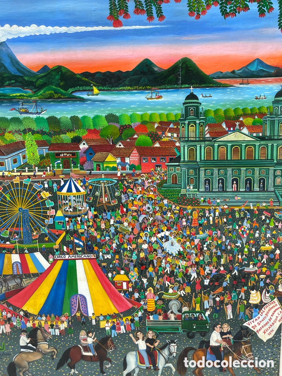 Arte: &Oacute;leo sobre lienzo Noel Calero - Foto 6