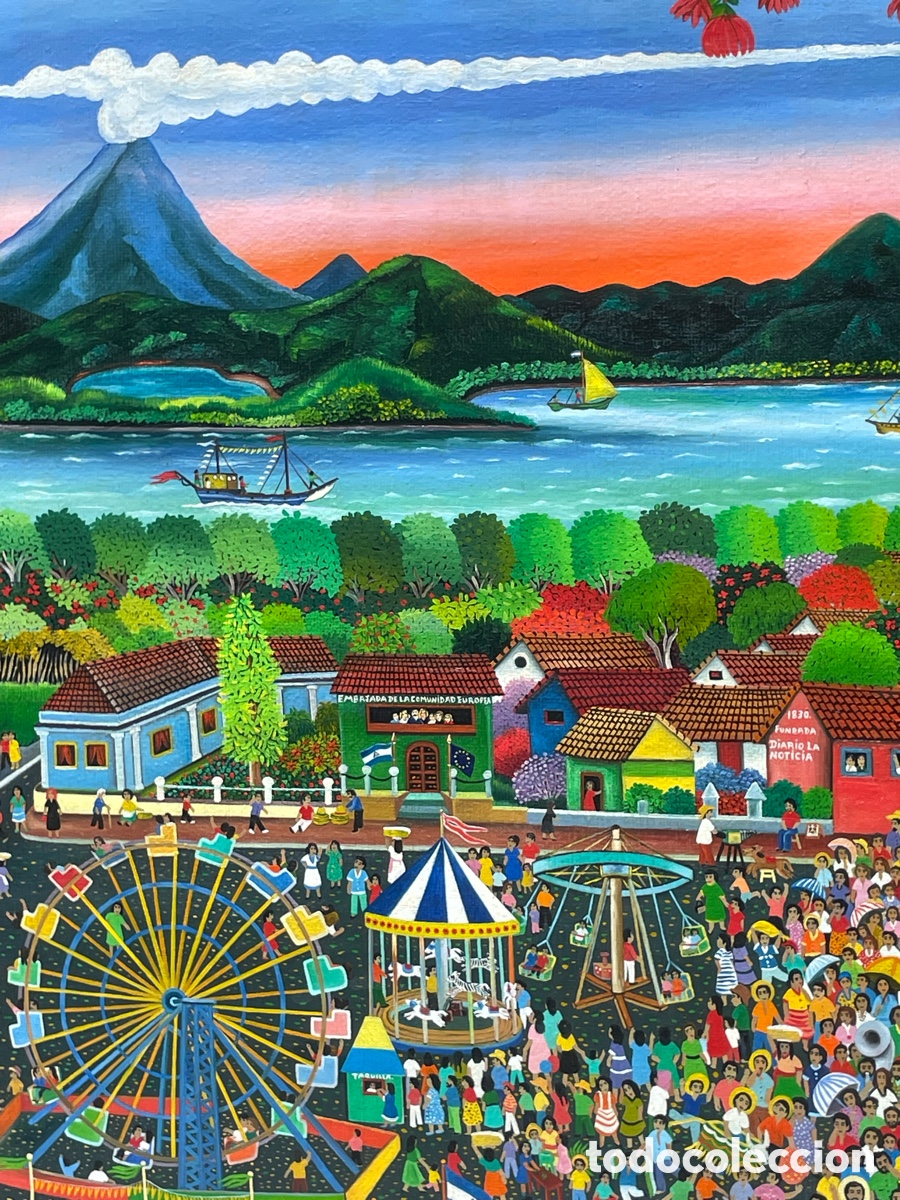 Arte: &Oacute;leo sobre lienzo Noel Calero - Foto 10