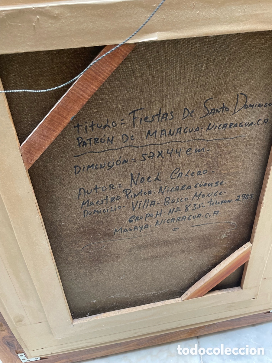 Arte: &Oacute;leo sobre lienzo Noel Calero - Foto 13