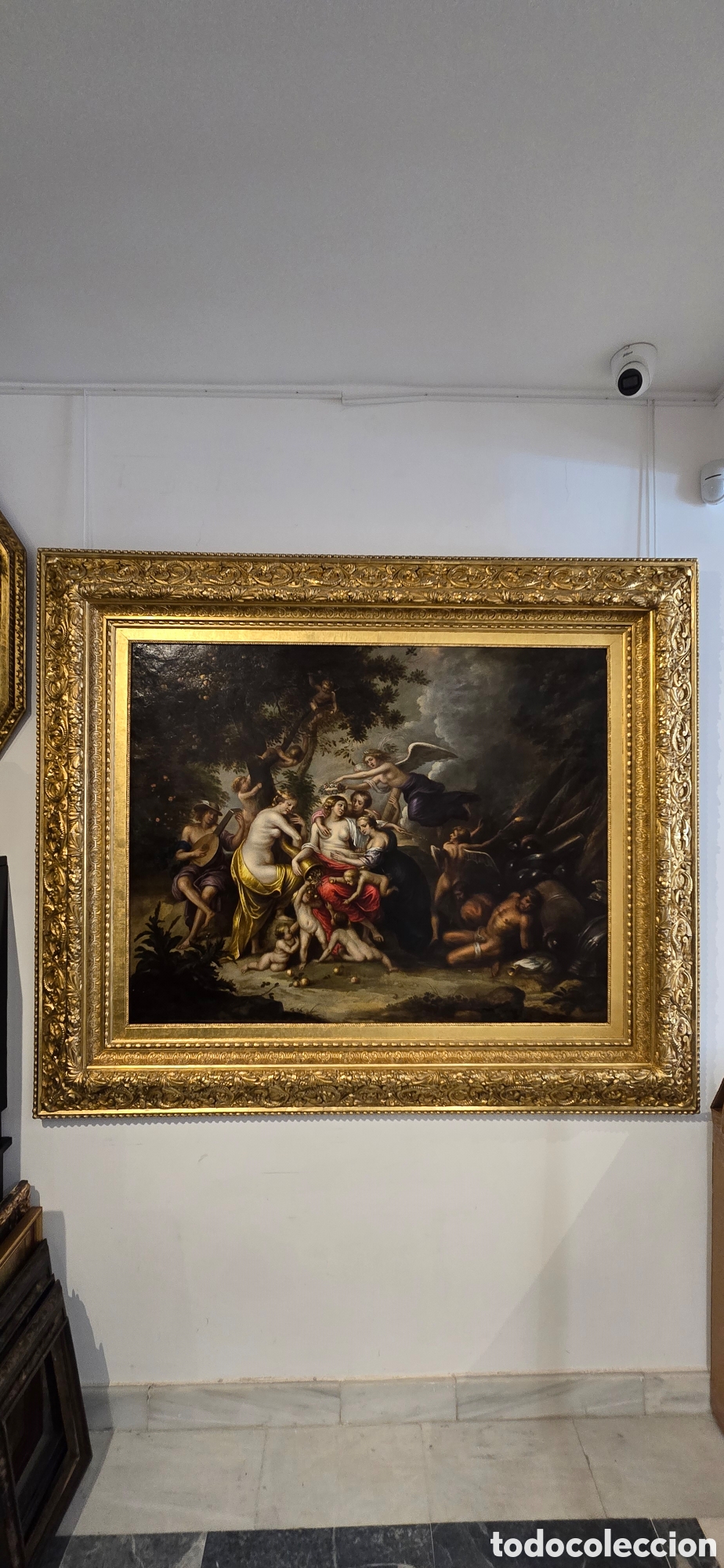 Arte: HENDRICK VAN BALEN (Amberes, h. 1573 - 1632) &ldquo;Alegor&iacute;a de la abundancia&rdquo;: &Oacute;leo sobre cobre.