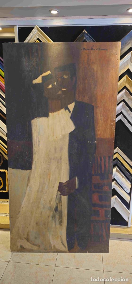 Arte: JOAN PARADIS PUIG NOVIOS 1963 &Oacute;leo
