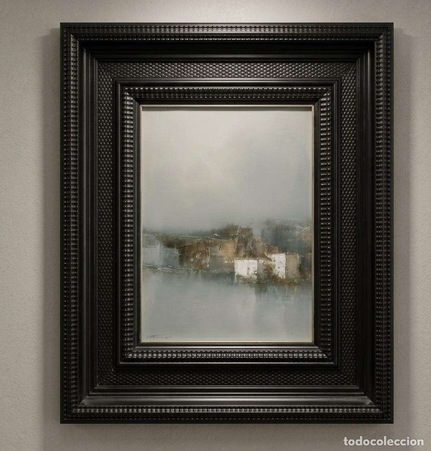 Arte: oleo 2 sobre lienzo de Carlos Morago (Madrid, 1954), reconocido pintor espa&ntilde;ol de la escuela ma